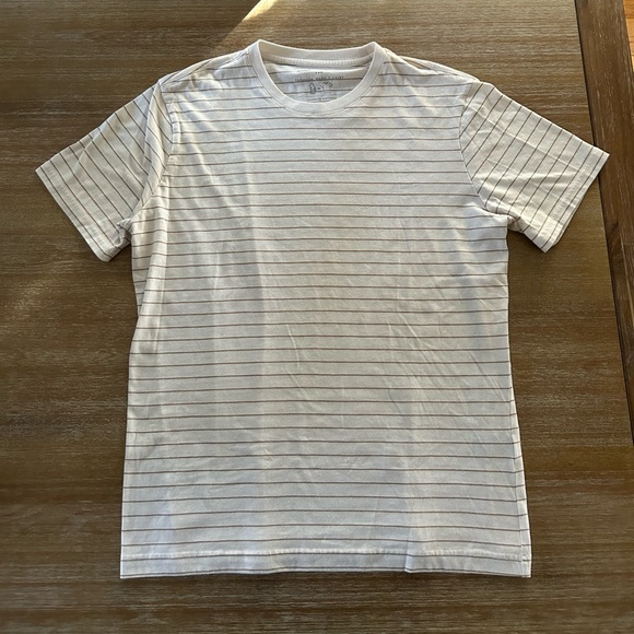 Banana Republic Premium Wash Striped Crew-Neck T-Shirt - Picture 3 of 9